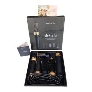 Magic Styler AirStyler Multi Styler and Dryer 5 in 1 Hair Tool Set In Box PreOwn